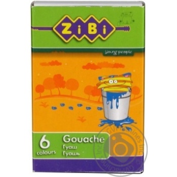 ZiBi Gouache Paints 6 Colors 10ml - buy, prices for NOVUS - photo 7