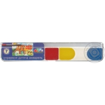 Water-colour Gamma 7colours - buy, prices for MegaMarket - photo 1