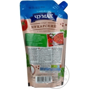 Chumak Chef's Sauce with Vegetables 450g - buy, prices for NOVUS - photo 2