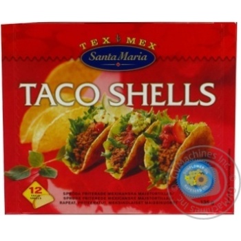 Приправа Santa Maria Карманчики Taco Shells 135г х12 купити, ціни на МегаМаркет - фото 1