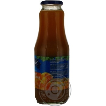 Reconstituted pasteurized homogenized juice with sugar and pulp Chumak carrot-apple glass bottle 1000ml Ukraine - buy, prices for NOVUS - photo 7