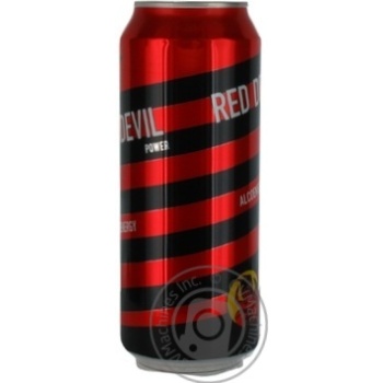 Low-alcohol energy drink Red Devil Power 7%alc. can 500ml Russia - buy, prices for NOVUS - photo 8