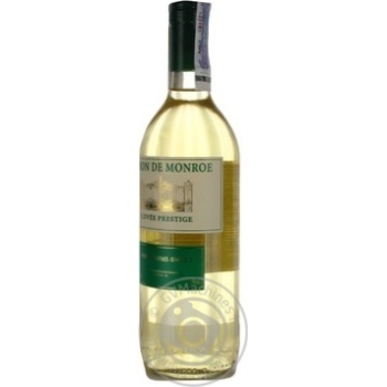 Wine Baron de monroe white semisweet 11% 750ml glass bottle France - buy, prices for MegaMarket - photo 5