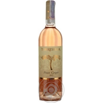 Вино Torresella Pinot Grigio Rose рожеве сухе 0.75л x3 купить, цены на МегаМаркет - фото 1