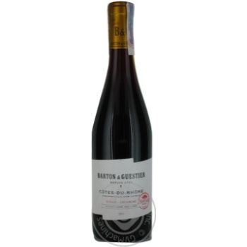 Вино Barton&Guestier Cotes du Rhone красное сухое 0,75л купить, цены на МегаМаркет - фото 5