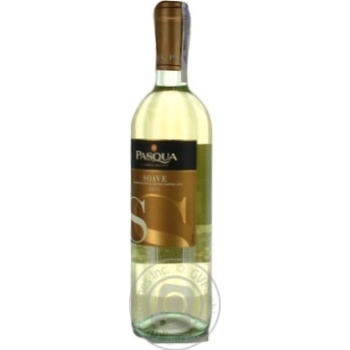 Вино біле напівсухе Soave Pasqua 0,75л - купити, ціни на NOVUS - фото 3