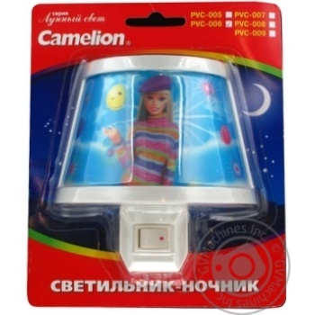 Світильник-нічник Camelion Барбі Pvc-006 - купить, цены на - фото 1