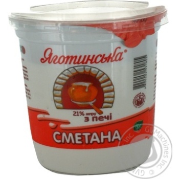 Сметана Яготинская из печи 21% 300г купить, цены на МегаМаркет - фото 1