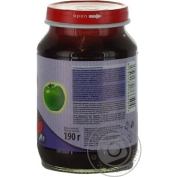 Puree Fruta Pureshka Blueberry for 6+ month old babies glass jar 190g Czech Republic - buy, prices for - photo 12