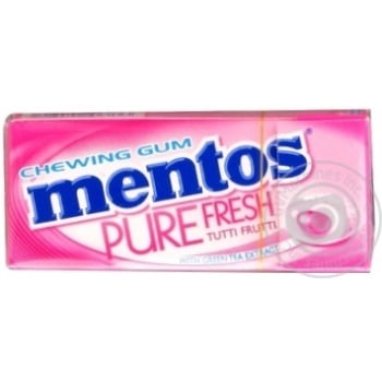 ГУМКА ЖУВ.MENTOS PURE FRESH ТУ