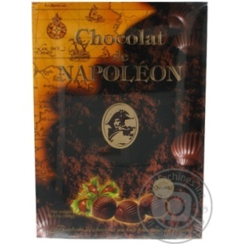 Цукерки Cemoi Napoleon Bonbons de chocolat Lait fourrage au praline 300г - купить, цены на - фото 1