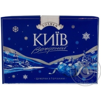 Candy Roshen Kyiv vechirniy chocolate 145g box Ukraine - buy, prices for NOVUS - photo 2