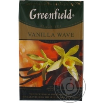 Black pekoe tea Greenfield Vanilla Wave with spices apricot pieces and vanilla flavor 100g Ukraine - buy, prices for - photo 12