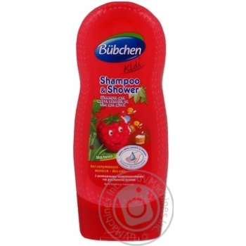 Shampoo Bubchen raspberry 230ml Germany - buy, prices for NOVUS - photo 1