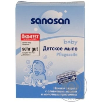 soap sanosan baby 100g Germany - buy, prices for - photo 24