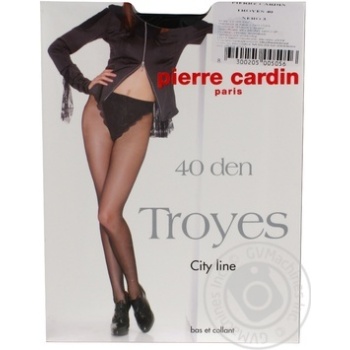 Колготи жіночі Pierre Cardin  Troyes 40 Nero 3 купить, цены на МегаМаркет - фото 1