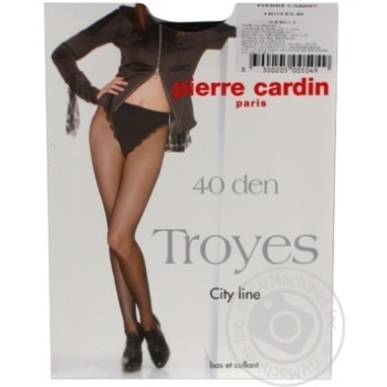 Колготи жіночі Pierre Cardin  Troyes 40 Nero 2 купить, цены на МегаМаркет - фото 1