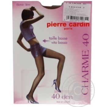 Tights Pierre cardin vizone polyamide for women 40den 3size - buy, prices for MegaMarket - photo 1