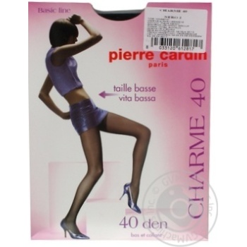 Колготи жіночі Pierre Cardin  Charme 40 Nero 2 купити, ціни на МегаМаркет - фото 1