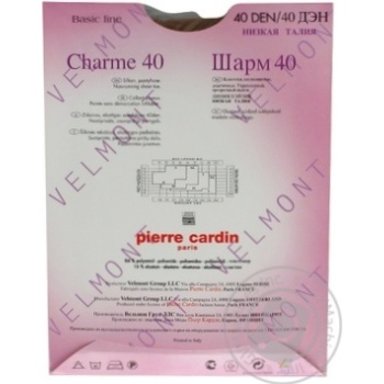 Колготи жіночі Pierre Cardin  Charme 40 Visone 4 купить, цены на МегаМаркет - фото 4