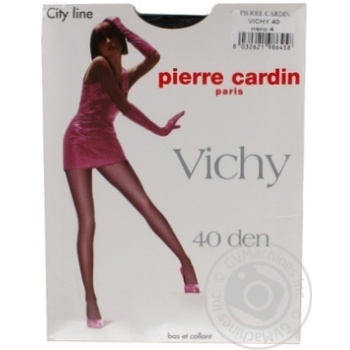 Колготи жіночі Pierre Cardin  Vichy 40 Nero 4 купить, цены на МегаМаркет - фото 1