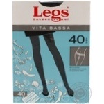 Колготи жін. LEGS 211 VITA BASSA 40 NERO №1/2