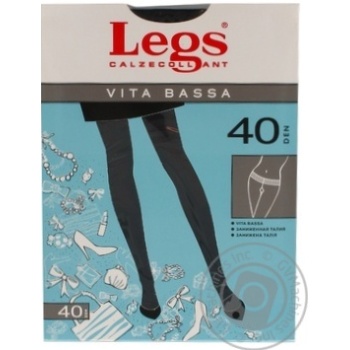 Колготи жін. LEGS 211 VITA BASSA 40 NERO №1/2 купить, цены на МегаМаркет - фото 1