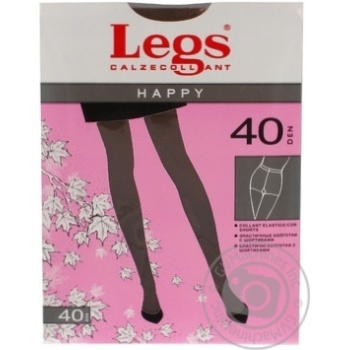 Колготи Legs Happy жіночі daino 40ден 4р - купити, ціни на МегаМаркет - фото 2