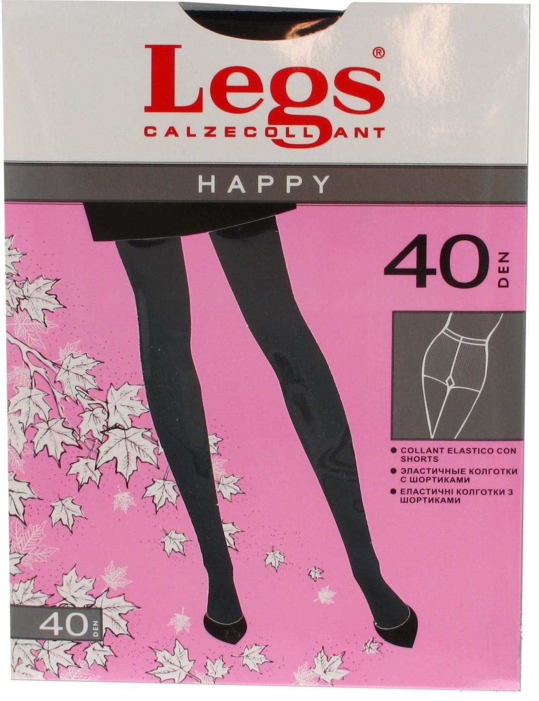 

Колготы Legs Happy женские nero 40ден 5р