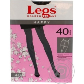 Колготы Legs Happy женские nero 40ден 2р - купить, цены на МегаМаркет - фото 3