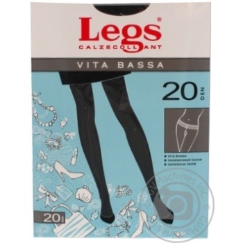 Legs Vita Bassa 20 Den 1/2s Nero Women Tights - buy, prices for MegaMarket - photo 4