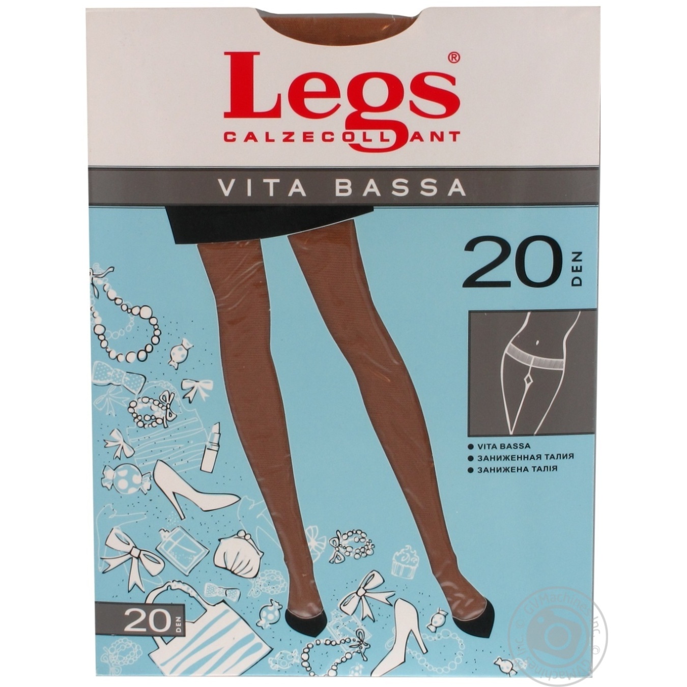 

Колготки жiн. Legs amber р.№1/2