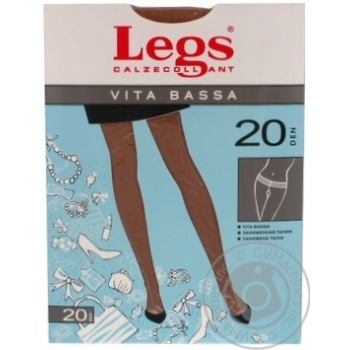 Tights Legs polyamide for women 20den 1-2size - buy, prices for MegaMarket - photo 1