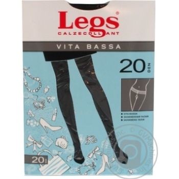 Колготи Legs Vita Bassa жіночі nero 20ден 4р - купити, ціни на ULTRAMARKET - фото 4