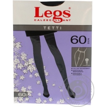 Колготки жіночі LEGS 401 TETTI 60 NERO №5 купити, ціни на МегаМаркет - фото 2