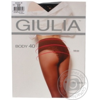 Tights Giulia polyamide for women 40den 2size - buy, prices for MegaMarket - photo 4