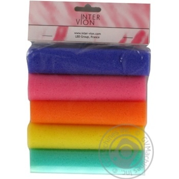 Curler Inter-vion for hair 5pcs - buy, prices for MegaMarket - photo 1
