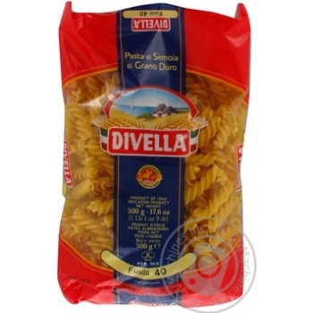 Макаронні вироби Divella Fusilli №40 500г купити, ціни на МегаМаркет - фото 3