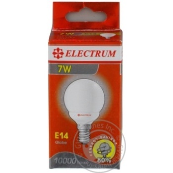 Лампа енергозберігаюча Electrum FC-501 7W Е14 2700K Ls A-FС-1342 - купити, ціни на NOVUS - фото 1