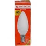 Лампочка ELECTRUM св мат. Е14 60W