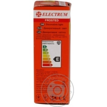 Лампочка ELECTRUM св мат. Е14 60W купити, ціни на МегаМаркет - фото 2