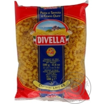 Макарони Divella Chifferini Lisci 48 500г х24 купить, цены на МегаМаркет - фото 4