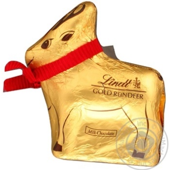 Шоколад молочный Lindt северный олень 100г - купить, цены на NOVUS - фото 1