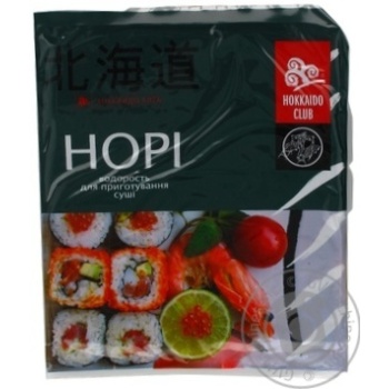 Водоросль HokkaidoClub Нори для приготовления суши 10 листов купить, цены на МегаМаркет - фото 5