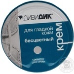 Крем для взуття Дивидик безкольоровий 50мл х24