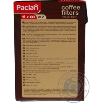 filter paclan for coffee 100pcs - buy, prices for - photo 6