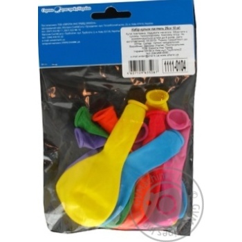 Vesela Vytivka Pastel balloons set 10pcs - buy, prices for - photo 2