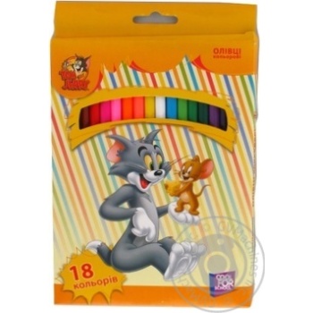 Cool For School Tom and Jerry Colored Pencils 18pcs - buy, prices for NOVUS - photo 6