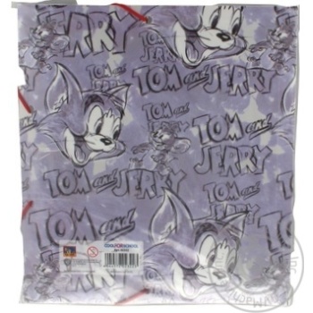 Папка пластикова Cool for School Tom and Jerry на гумках, В5 TJ02322 - купить, цены на - фото 3