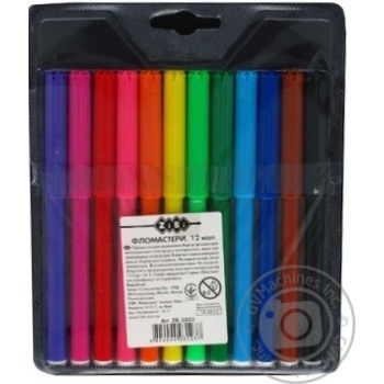 Markers Zibi 12colors - buy, prices for MegaMarket - photo 5